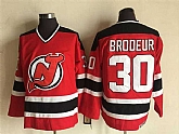 New Jersey Devils #30 Martin Brodeur Red Throwback CCM Stitched Jersey,baseball caps,new era cap wholesale,wholesale hats